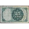Image 2 : 1874 Twenty Five Cents Fifth Issue Fractional Currency Note