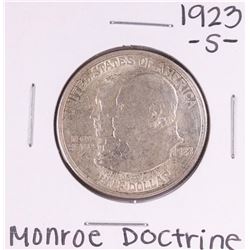 1923-S Monroe Doctrine Commemorative Half Dollar Coin