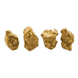 Lot of 2.90 Gram Total Weight Australian Gold Nuggets