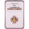 Image 1 : 1999 $5 American Gold Eagle Coin NGC MS70