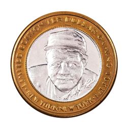.999 Fine Silver New York New York Las Vegas, Nevada $10 Limited Edition Gaming Token