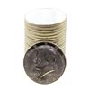 Image 1 : Roll of (20) Brilliant Uncirculated 1964-D Kennedy Half Dollar Coins Nice Toning