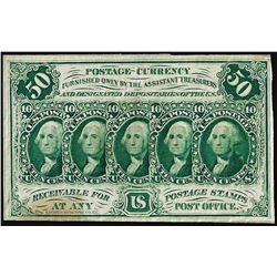 July 17, 1862 Fifty Cents First Issue Fractional Currency Note