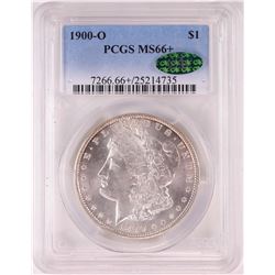 1900-O $1 Morgan Silver Dollar Coin PCGS MS66+ CAC