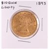 Image 1 : 1893 $10 Liberty Head Eagle Gold Coin