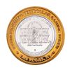 Image 2 : .999 Silver New York New York Casino Las Vegas $10 Limited Edition Gaming Token