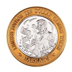 .999 Silver Harrah's Las Vegas, Nevada $10 Casino Limited Edition Gaming Token