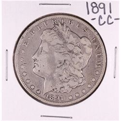1891-CC $1 Morgan Silver Dollar Coin