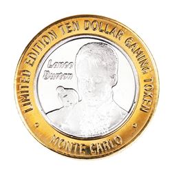 .999 Silver Monte Carlo Las Vegas, Nevada $10 Casino Limited Edition Gaming Token