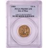 Image 1 : 1984 Proof 1/4 oz Isle of Man Angel Gold Coin PCGS PR69DCAM