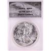 Image 1 : 1987 $1 American Silver Eagle Coin ANACS MS69