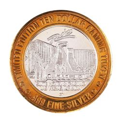 .999 Silver Rio Suite Hotel & Casino Las Vegas, NV $10 Limited Edition Gaming Token