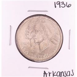 1936 Arkansas Centennial Commemorative Half Dollar Coin