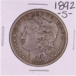 1892-S $1 Morgan Silver Dollar Coin