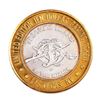 Image 1 : .999 Fine Silver Treasure Island Las Vegas, Nevada $10 Limited Edition Gaming Token