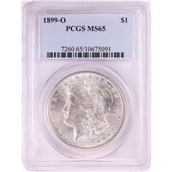 1899-O $1 Morgan Silver Dollar Coin PCGS MS65