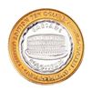 Image 1 : .999 Silver Caesars Palace Las Vegas, Nevada $10 Casino Limited Edition Gaming Token