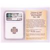 Image 2 : 1547 KB Hungary Denar 'Madonna and Child' Coin NGC AU50 w/ Story Box