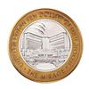 Image 1 : .999 Fine Silver Mirage Las Vegas, Nevada $10 Limited Edition Gaming Token