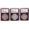 Image 1 : Lot of 1896-O, 1897-O, & 1898 $1 Morgan Silver Dollar Coins NGC Genuine