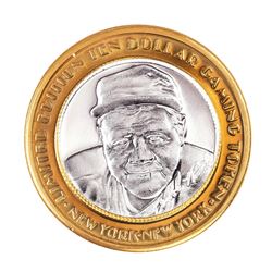 .999 Silver New York New York Casino Las Vegas $10 Limited Edition Gaming Token