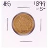 Image 1 : 1899-S $5 Liberty Head Half Eagle Gold Coin