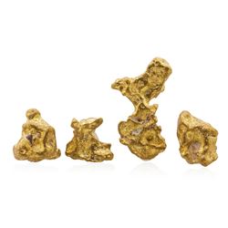 Lot of 2.76 Gram Total Weight Australian Gold Nuggets