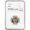 Image 1 : 1950 Proof Jefferson Nickel Coin NGC PF66