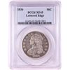 Image 1 : 1836 Lettered Edge Capped Bust Half Dollar Coin PCGS XF45