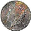 Image 4 : 1881-S $1 Morgan Silver Dollar Coin PCGS MS64 Amazing Toning