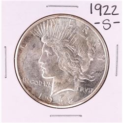 1922-S $1 Peace Silver Dollar Coin