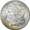 Image 4 : 1881-S $1 Morgan Silver Dollar Coin PCGS MS64 Amazing Toning