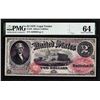 Image 1 : 1878 $2 Legal Tender Note Fr.48 PMG Choice Uncirculated 64
