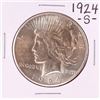 Image 1 : 1924-S $1 Peace Silver Dollar Coin