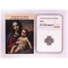 Image 1 : 1578 KB Hungary Denar 'Madonna and Child' Coin NGC XF45 w/ Story Box