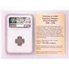 Image 2 : 1578 KB Hungary Denar 'Madonna and Child' Coin NGC XF45 w/ Story Box