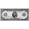 Image 1 : 1914 $5 Federal Reserve Note New York