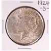 Image 1 : 1924-S $1 Peace Silver Dollar Coin