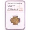 Image 1 : AH451-492 Ghaznavid Dinar A-1637 Ibrahim Gold Coin NGC Genuine