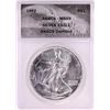 Image 1 : 1992 $1 American Silver Eagle Coin ANACS MS69