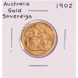 1902 Australia Sovereign Gold Coin