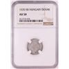 Image 1 : 1535 KB Hungary Denar 'Madonna and Child' Coin NGC AU50