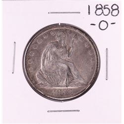 1858-O Seated Liberty Half Dollar Coin