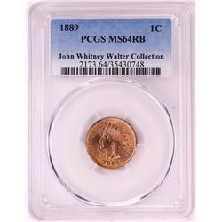 1889 Indian Head Cent Coin PCGS MS64RB