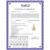 Image 2 : 0.62 CTW Diamond Pendant 18K Yellow Gold - REF-107X2R