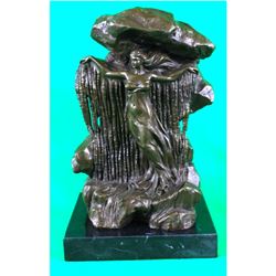 After Wante, Greek Mythology, Perseus Saving Maiden Bronze Sculpture