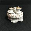 Image 3 : Antique Victorian Porcelain & Gilt Tea Set Fairing, Trinket Box