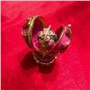 Image 3 : Spring Flowers Russian Faberge Inspired Egg