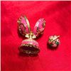 Image 4 : Spring Flowers Russian Faberge Inspired Egg