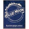 Image 1 : Blue Moon Beer - Skyline Logo Metal Pub Bar Sign